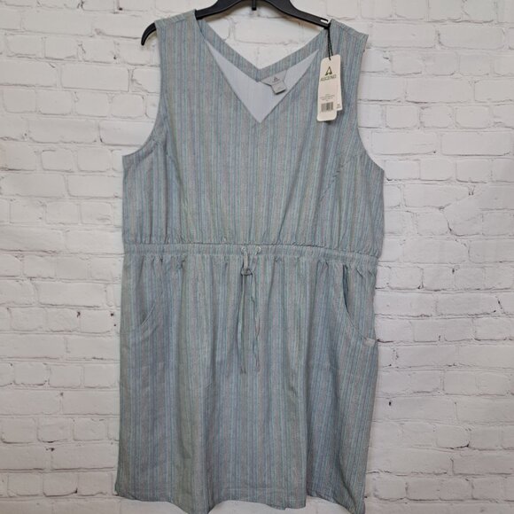 ascend Dresses & Skirts - Ascend NEW Striped Athletic Midi Dress Size XXL